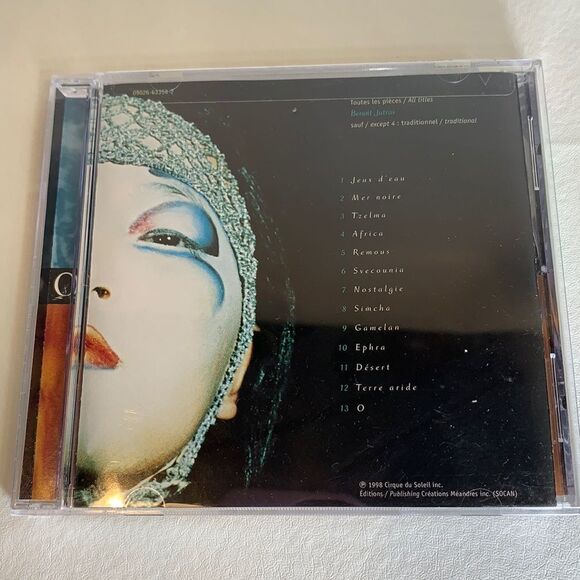 O Bellagio Cirque Du Soleil 1998 Benoit Jutras NEW - Picture 1 of 2